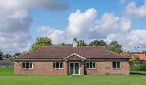 Clift Meadow Pavilion, rear       